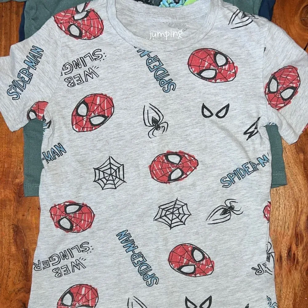 Old Navy Kids Short Sleeve Tees - Green, Blue, Gray